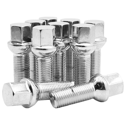14x1.5 Wheel Bolts, Ball Seat