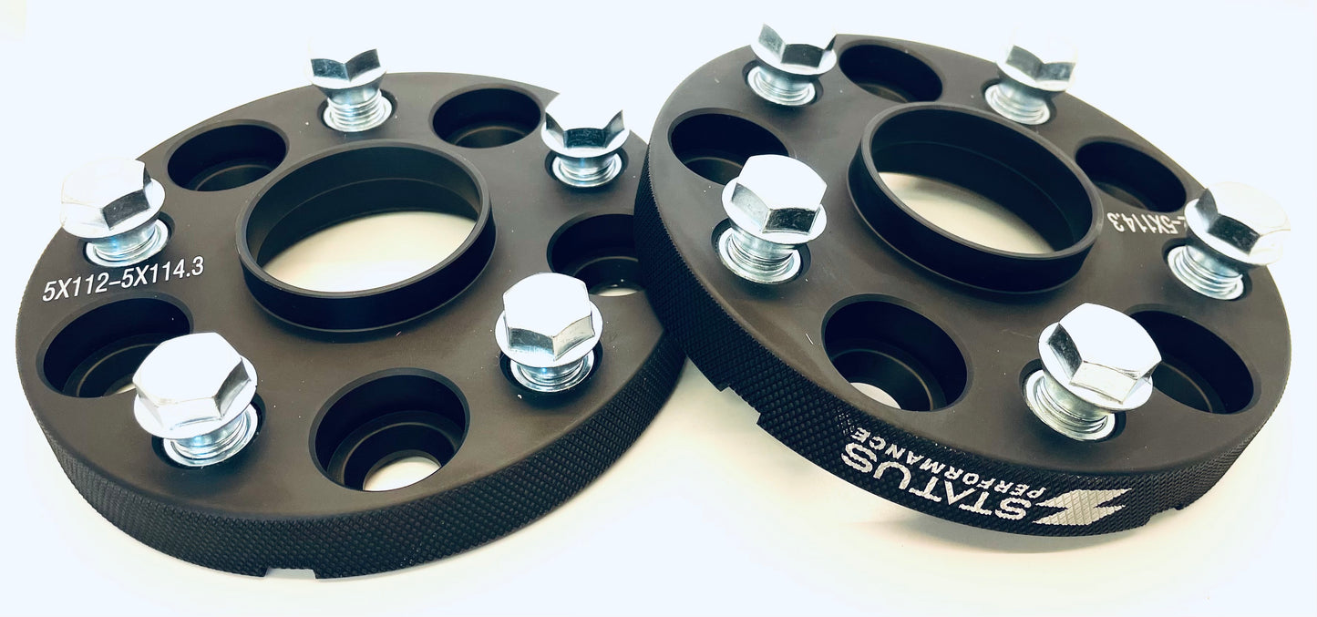 5x112 to 5x114.3- 20mm - Wheel PCD Adapters