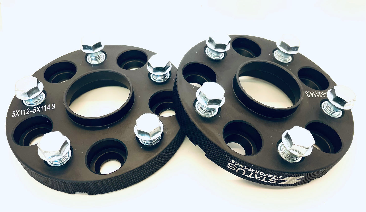 5x112 to 5x114.3- 20mm - Wheel PCD Adapters