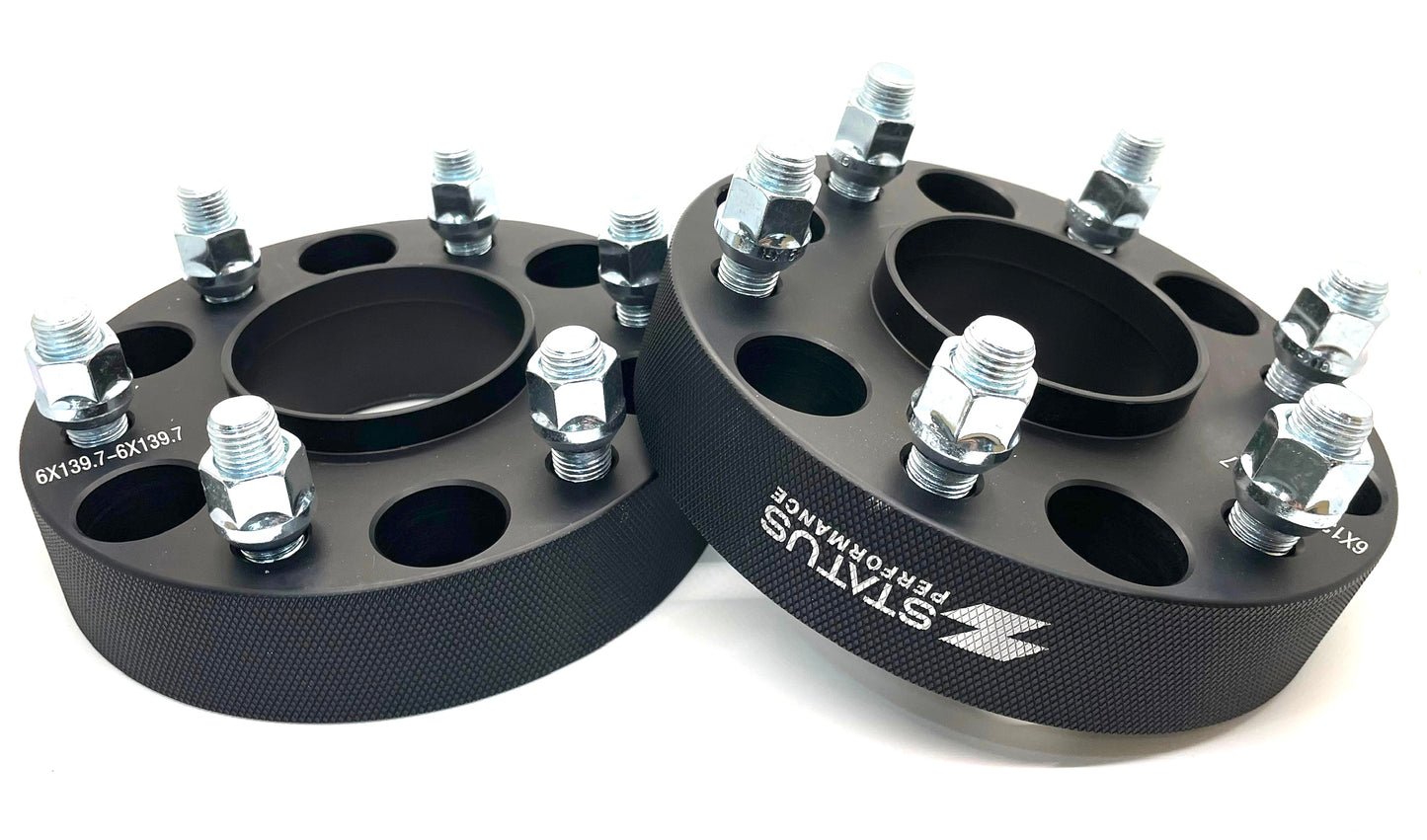 78.1- 6x139.7/6x5.5 Hub Centric Wheel Spacers (Chevy, GMC, Cadillac)