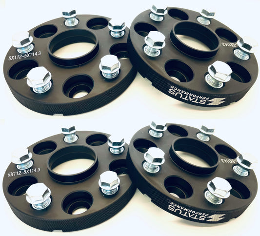 5x112 to 5x114.3- 20mm Wheel PCD Adapters