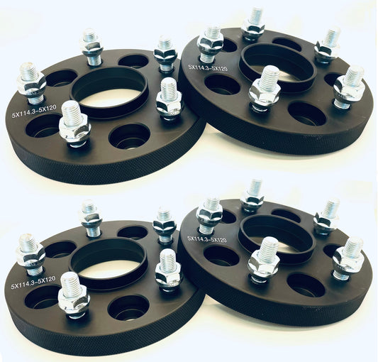 5x114.3 to 5x120 - 20mm Wheel PCD Adapters
