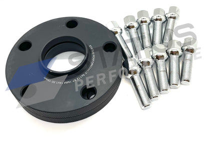 57.1 - 5x112 Hubcentric Wheel Spacers (Volkswagen / Audi)